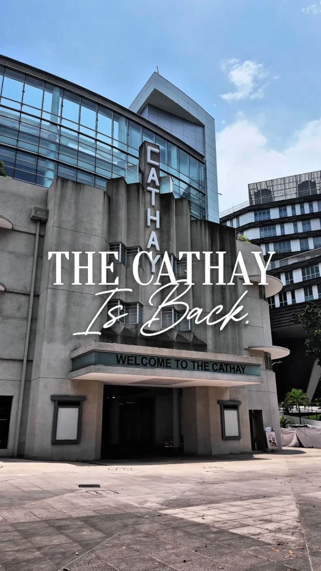 Image 45: Addressing the latest scoop — THE CATHAY IS INDEED BACK! 🎉🎊​ ​ A refreshed new space made for you.​ Spot anything familiar? What’s your fav? 👀​ #TheCathayExperience #CathayMalls